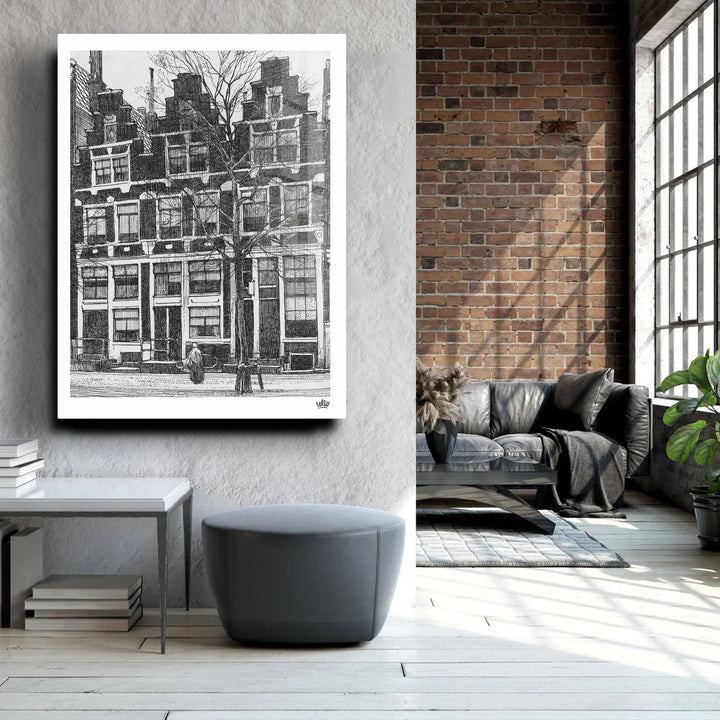 Amsterdam in Lijnen: Een Ode aan de Stad en Ajax Kunst Hal