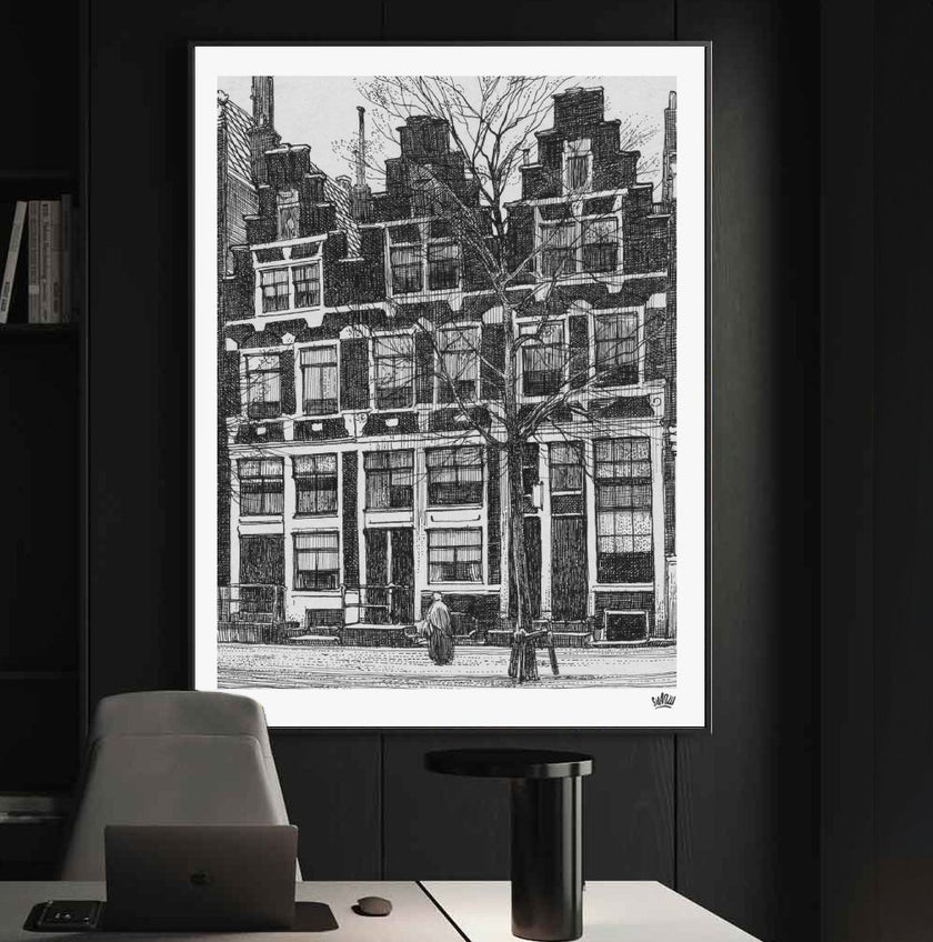 Amsterdam in lines