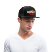 WZAWZDB. Witte letters. Trucker Cap - zwart/zwart