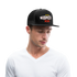 WZAWZDB. Witte letters. Trucker Cap - zwart/zwart