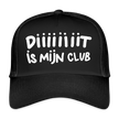Diiiit is mijn club Ajacied witte letter Trucker Cap - zwart/zwart