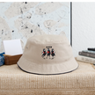 Three Little Birds Vissershoed Bucket hat - kaki/zwart