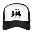 Three Little Birds. Trucker Cap - wit/zwart