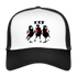 Three Little Birds. Trucker Cap - wit/zwart