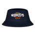 WZAWZDB. Witte letters. Vissershoed - navy
