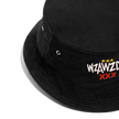WZAWZDB. Witte letters. Vissershoed - zwart