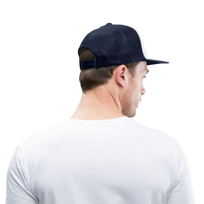 Three Little Birds. Trucker Cap - wit/navy