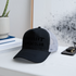 Diiiiit is mijn club. Zwarte letters. Trucker Cap - zwart/steengrijs