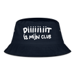 Diiiit is mijn club Ajacied witte letter Vissershoed - navy