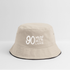 90 minuten lang witte letters Vissershoed - natuur/navy