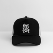 Amsterdam Zwarte Trucker Cap - zwart/steengrijs