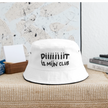 Diiiit is mijn club Ajacied zwarte letter Vissershoed - wit/navy