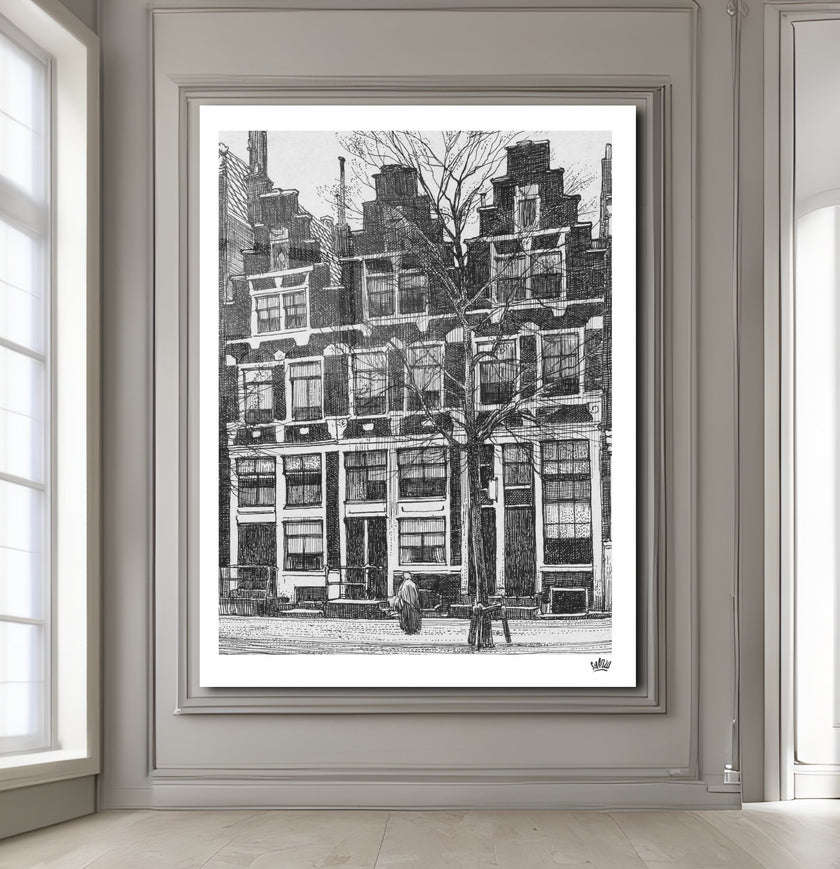 Amsterdam in lines