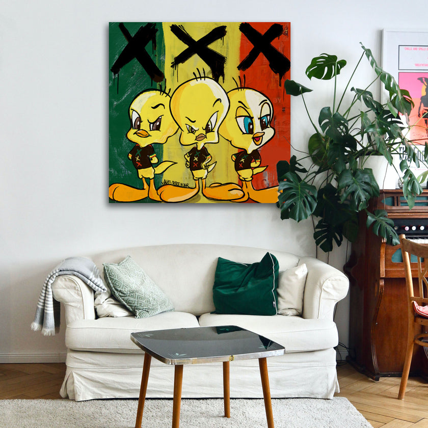 Dont't worry. About a thing. Three little birds. (limited edition artprint)