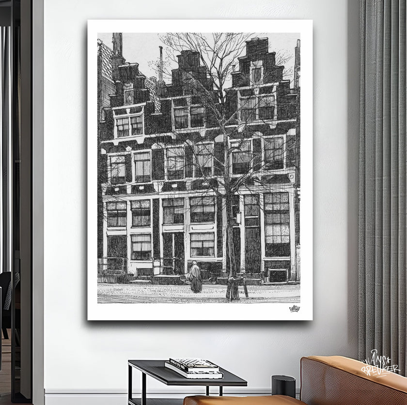 Amsterdam in lines