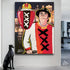 Hazes on Amsterdam background