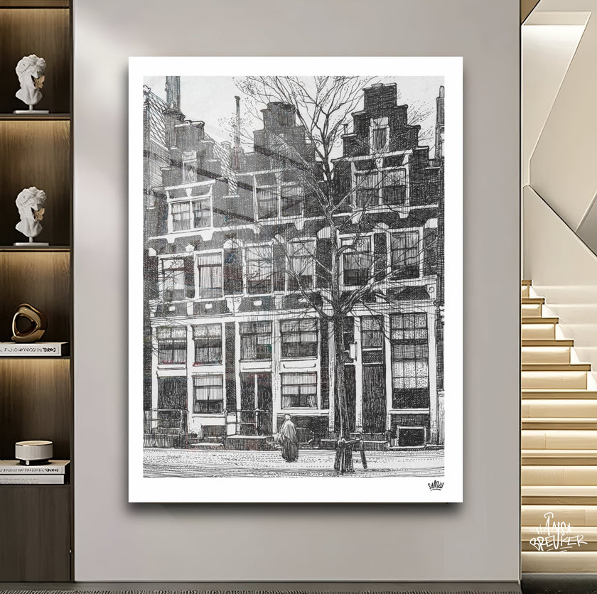 Amsterdam in lines