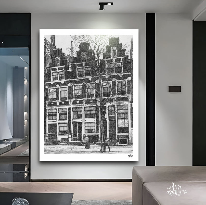 Amsterdam in lines