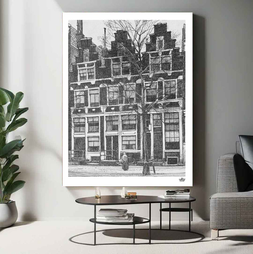 Amsterdam in lines