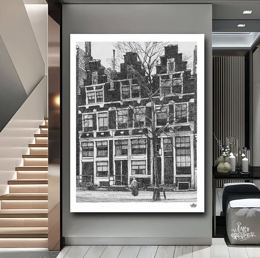 Amsterdam in lines