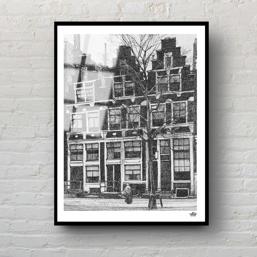 Amsterdam in lines